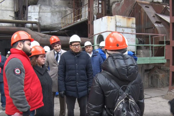 Фотография к новости: Депутат Алматыдағы ЖЭО-1-дің экологиялық қауіпсіздік жүйелерімен танысты