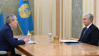 Фотография к новости: Мемлекет басшысы Қаржылық мониторинг агенттігінің төрағасын қабылдады