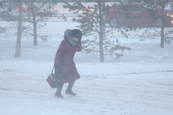 Фотография к новости: Боран, бұрқасын: Бірнеше өңірде дауылды ескерту жарияланды