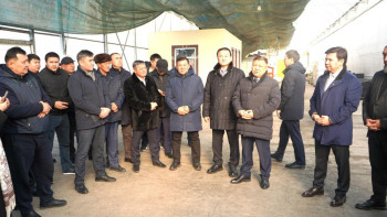 Фотография к новости: Мәжіліс депутаттары Түркістан облысындағы кәсіпорындарды аралады