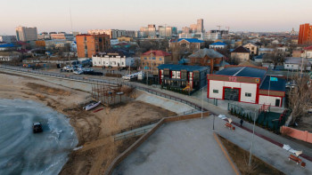 Фотография к новости: ТЖМ басшысы Жайық өзенінде бірегей құтқару стансасын ашты