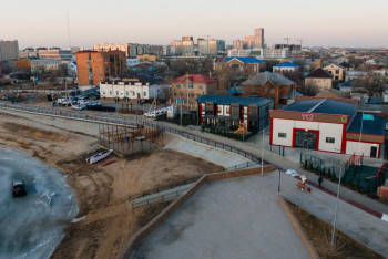 Фотография к новости: ТЖМ басшысы Жайық өзенінде бірегей құтқару стансасын ашты