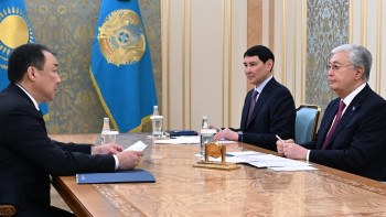 Фотография к новости: Президент Нұрлан Сауранбаевты қабылдады