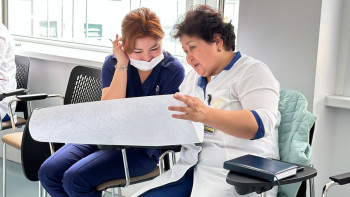 Фотография к новости: Былтыр медицина саласының 1700-ге жуық қызметкері кәсіби дағдыларды игерді