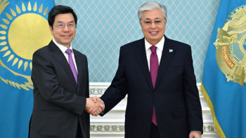 Фотография к новости: Тоқаев жасанды интеллект саласындағы сарапшыны қабылдады