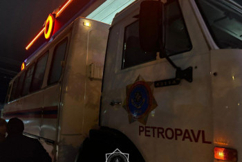 Фотография к новости: Петропавлда азық-түлік дүкенінен өрт шығып, 68 адам эвакуацияланды