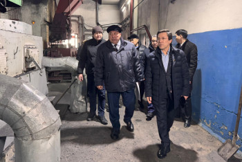 Фотография к новости: Депутат Семейдегі жылу беру қазандығының жұмысымен танысты