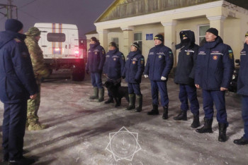 Фотография к новости: БҚО-да құтқарушылар іздестіру-құтқару операциясын сәтті өткізді