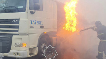 Фотография к новости: БҚО-да ТЖМ қызметкерлері газ жарылысының алдын алды