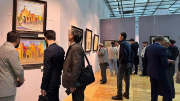 Фотография к новости: Алматыда "Тұран таулары" халықаралық симпозиум-пленэр көрмесі ашылды