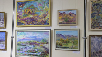 Фотография к новости: Фоторепортаж: “Өнер құпиясы” көрмесі