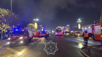 Фотография к новости: ҚБТУ-дағы өрт бойынша жедел штаб құрылды