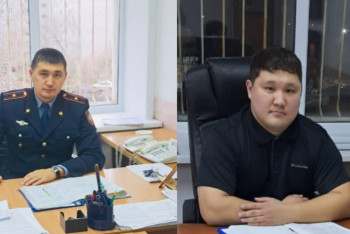 Фотография к новости: Павлодарда өрттен аман қалған әйел полицейлерге алғыс айтты