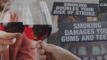 Фотография к новости: "Қатерлі ісік тудырады": Алкоголь жапсырмасына темекідегідей ескерту қою ұсынылды