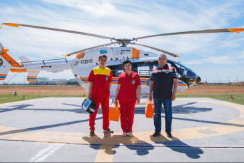 Фотография к новости: Санитариялық авиация ауылдық жерлерге 1488 рет ұшты