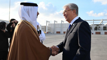 Фотография к новости: Тоқаев жұмыс сапарымен Біріккен Араб Әмірліктеріне барды