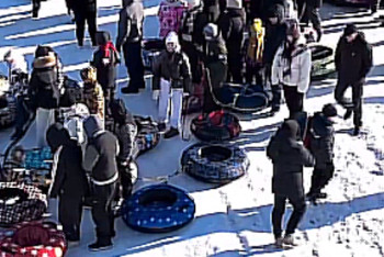 Фотография к новости: Шахтинскіде арқанжол салынды – Қарағанды облысы