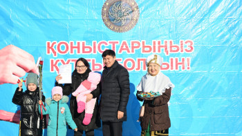 Фотография к новости: Жетісу облысында 30 көпбалалы отбасы баспаналы болды