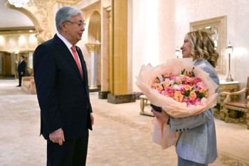 Фотография к новости: Президент Италия министрлер кеңесінің төрағасымен кездесті