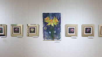 Фотография к новости: Алматыда Лея Санатаның жеке көрмесі ашылды