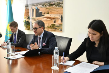 Фотография к новости: ҚР СІМ-де Қазақстан мен Ұлыбритания арасындағы стратегиялық серіктестік талқыланды