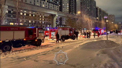 Астанада фитнес орталығындағы өрт сөндірілді