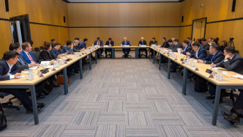 Фотография к новости: Бюджеттік-салықтық реформалар жобасы сарапшылармен бірге талқыланды