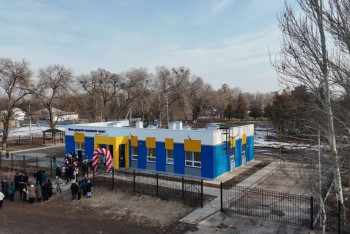 Фотография к новости: Т. Рысқұлов ауданында фельдшерлік-акушерлік пункт ашылды – Жамбыл облысы