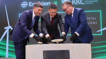 Фотография к новости: Жетісуда жел генераторы мен энергия жинақтау жүйелерін шығаратын зауыт құрылысы басталды