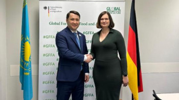 Фотография к новости: ҚР АШМ Әлемдік азық-түлік және ауыл шаруашылығы форумына қатысуда