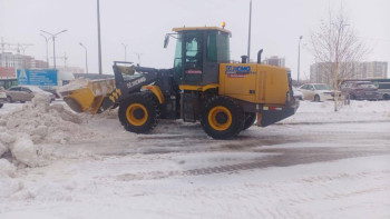 Фотография к новости: Қыс басталғалы Астанадан 3,3 млн текше метрден астам қар шығарылды