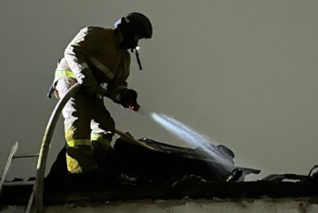 Ақмола облысында гараж өртенді