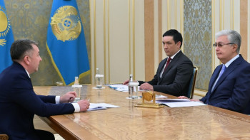 Фотография к новости: Мемлекет басшысы Әділет министрін қабылдады