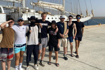 Қазақстандық кадеттер Атлант мұхитын кесіп өтті