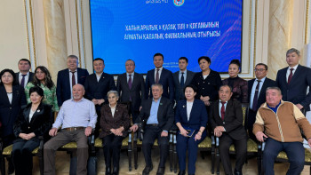 Фотография к новости: Халықаралық "Қазақ тілі" қоғамының жаңа басшысы тағайындалды