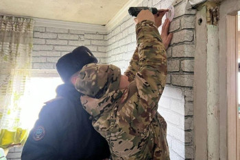 Фотография к новости: Елордада жер үйлерге улы газды анықтайтын құрылғы орнатылды