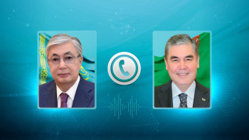 Фотография к новости: Президент Гурбангулы Бердімұхамедовпен телефон арқылы сөйлесті