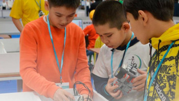 Фотография к новости: Робототехника бойынша Орталық Азия чемпионатына өңірлік іріктеу аяқталуда