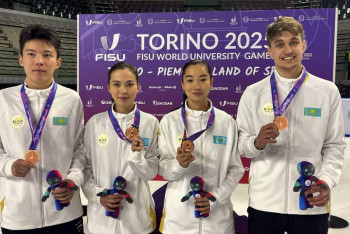 Ел құрамасы Туринде шорт-тректен қола жүлде иеленді