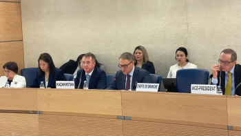 Фотография к новости: Еліміздегі адам құқықтарының ахуалы Біріккен Ұлттар Ұйымының жоғары бағасын алды