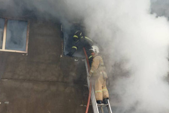 Алматыда цех отқа оранды