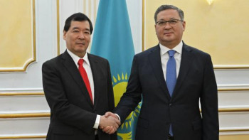 Фотография к новости: СІМ басшысы Жапония елшісімен кездесті