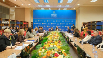 Фотография к новости: Астанада Қазақстан халқы Ассамблеясының 30 жылдығына арналған халықаралық конференция өтті