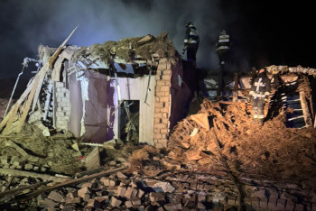 Фотография к новости: Созақта газ балоны жарылып, тұрғын үй қирады