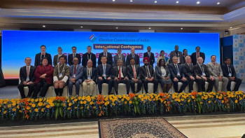 Фотография к новости: Қазақстан Үндістандағы конференцияда сайлау тәсілдерін ұсынды