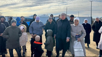 Фотография к новости: Ауылын гүлдендірген қайырымды кәсіпкер