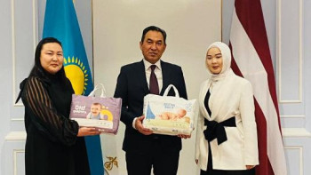 Фотография к новости: Түркістандық өнім Латвияның нарығына шықты