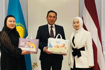 Фотография к новости: Түркістандық өнім Латвияның нарығына шықты