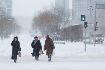 Фотография к новости: Жаңбыр, көктайғақ: Бірқатар өңірде дауылды ескерту жарияланды