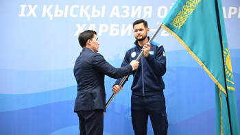 Фотография к новости: IX қысқы Азия ойындарына спортшылар сақадай сай